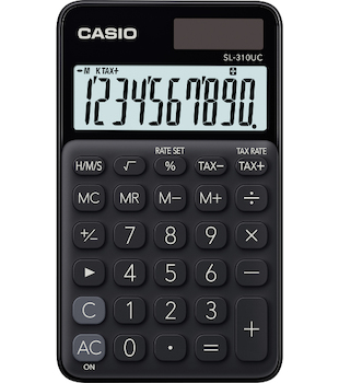 Kalkulačka Casio SL 310UC BK černá