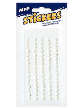 Kamínky samolepící perličky 5mm