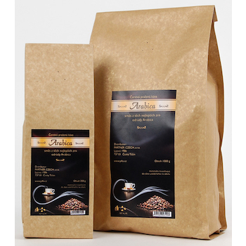 Káva Arabica zrnková 1000g