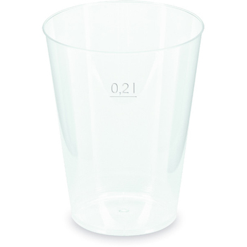 Kelímky plastové 0,2l 40ks