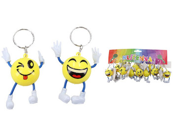 Klíčenka s kroužkem Obličej