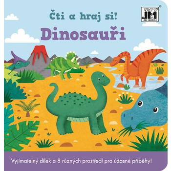 Kniha Čti a hraj si Dinosauři