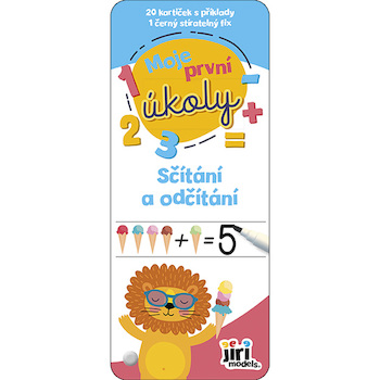 Kniha Moje první úkoly Sčítání a odčítání