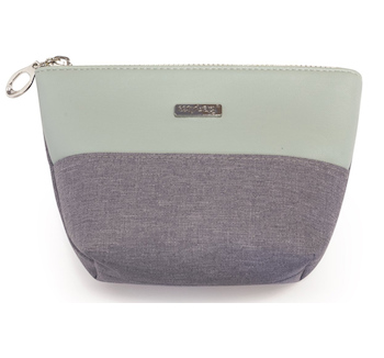 Kosmetická taška hranatá Grey mentol