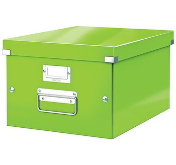 Krabice archivační CLICK-N-STORE A4 zelená