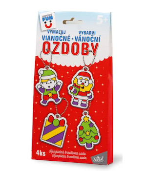 Kreativní sada Vánoční ozdoby Kluk