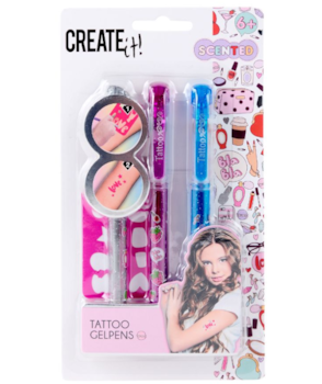 Kreativní sada Voňavé tetovací pero 3 kusy Create it!
