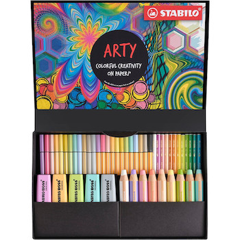 Kreativní set Stabilo Arty pastel 50ks 