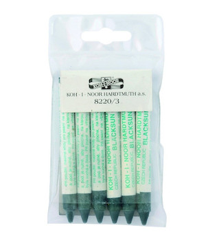 Křída mastná 8220/3 zelená 6ks