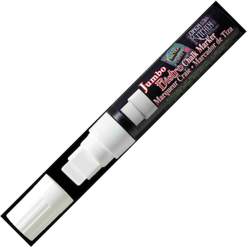 Křídový popisovač Marvy 481S-W bílý Jumbo