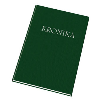 Kronika A4 192  listů zelená