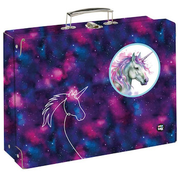Kufřík dětský hranatý Oxy Go Unicorn