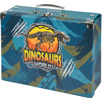 Kufřík dětský skládací Dinosaurus