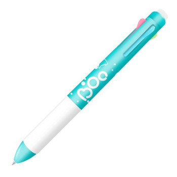 Kuličkové pero 4 barevné gumovací Boo