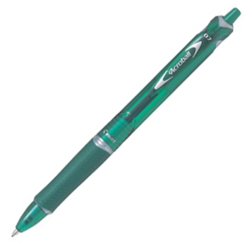 Kuličkové pero Pilot Acroball zelené