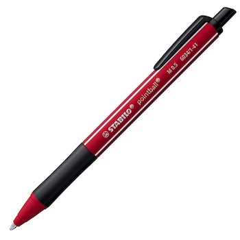 Kuličkové pero Stabilo Pointball NatureCOLORS Wildflower burgundská červená