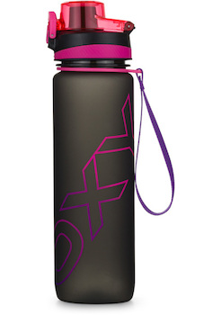 Láhev na pití 1000 ml OXY LIFE Black Pink