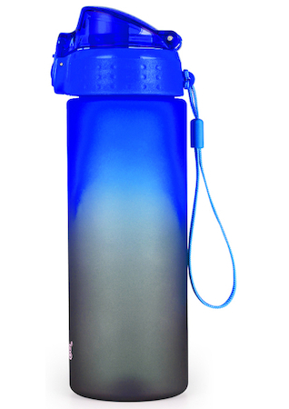 Láhev na pití 600 ml CLiCK Ombre Black-blue