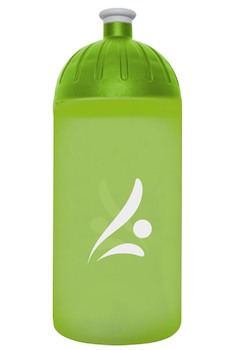 Lahev na pití FreeWater 0,7l Logo zelená