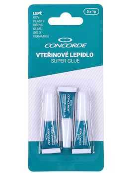 Lepidlo vteřinové Concorde 3x1g