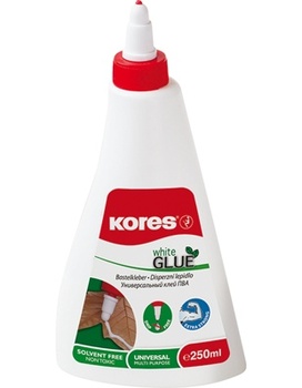 Lepidlo White Glue Kores 250ml