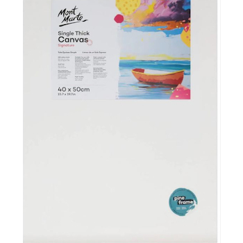 Malířské plátno v rámu 40x50cm