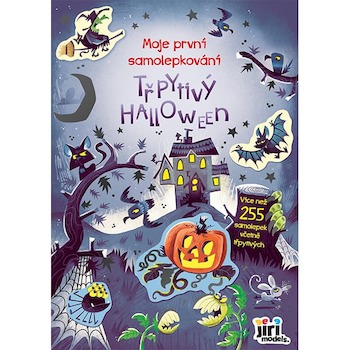 Moje první samolepkování Třpytivý Halloween