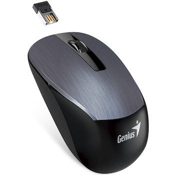 Myš optická bezdrátová Genius NX-7015 šedá