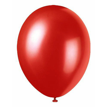Nafukovací balónky červené 25cm 100ks