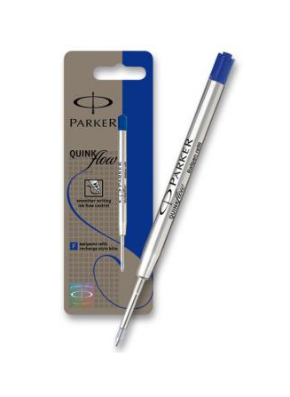 Náplň do kuličkového per Parker QuinkFlow 0,8mm modrá