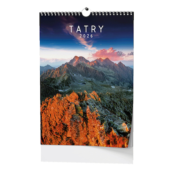 Nástěnný kalendář A3 Tatry
