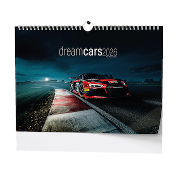 Nástěnný kalendář Dream Cars A3