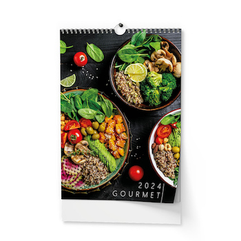 Nástěnný kalendář Gourmet A3 2024