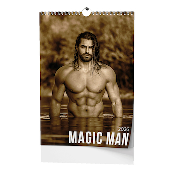 Nástěnný kalendář Magic Man A3
