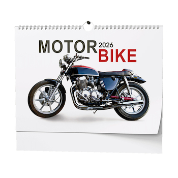 Nástěnný kalendář Motorbike A3