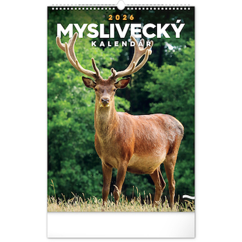 Nástěnný kalendář Myslivecký 33×46cm