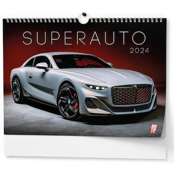 Nástěnný kalendář Superauto A3