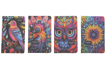 Notes linkovaný 14x8,6 cm 80 stran mix