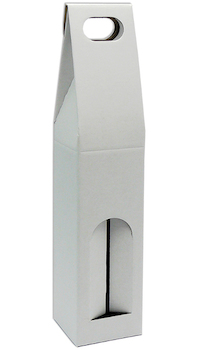 Obal na 1 lahev 0,7l bílá