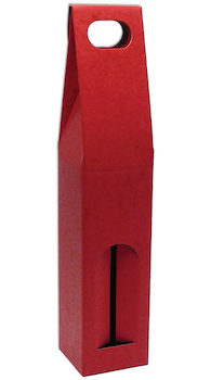 Obal na 1 lahev 0,7l červená