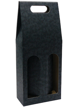 Obal na 2 lahve 0,7l černá