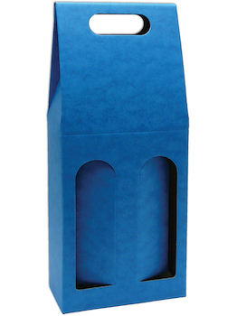 Obal na 2 lahve 0,7l modrá