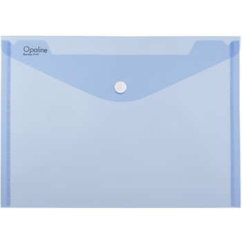 Obálka plastová s drukem A4 modrá