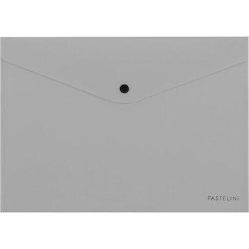 Obálka plastová s drukem A4 Pastelini šedá