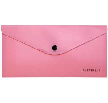Obálka plastová s drukem DL PASTELINI růžová