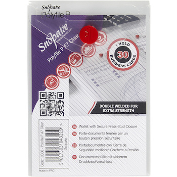 Obálka plastová s drukem na výšku čirá A7