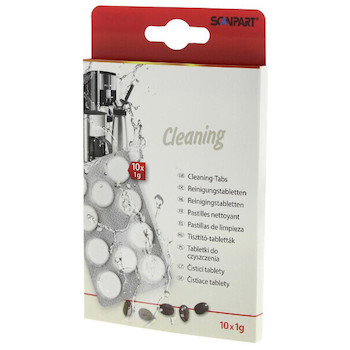 Odvápňovací a čisticí tablety do kávovarů čisticí 10 ks