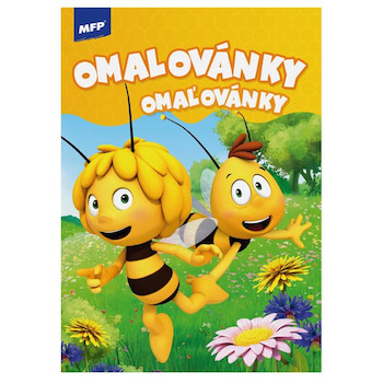 Omalovánka A4 Včelka Mája