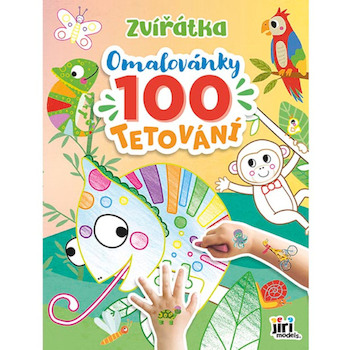 Omalovánky a 100 tetování Zvířátka