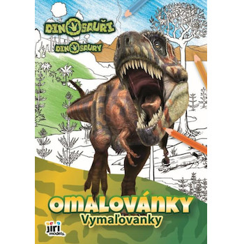 Omalovánky A4 Dino